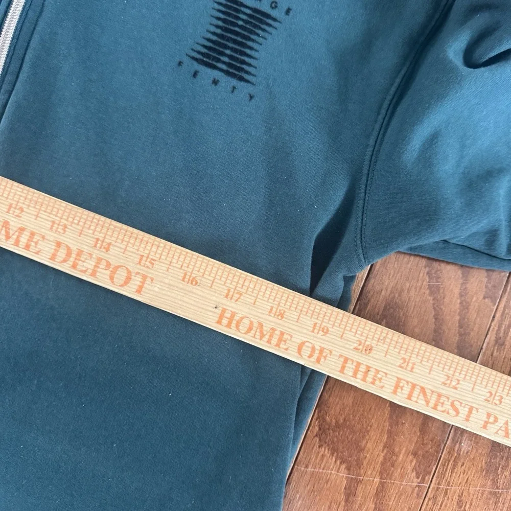 Savage x Fenty Forever Savage Hooded One Piece‎ Sweatsuit small 4-6 Green